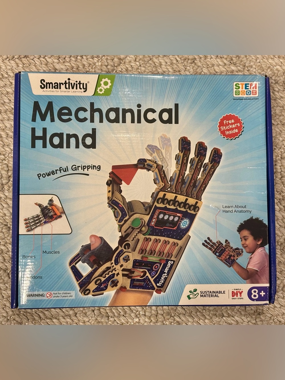 Smartivity Mechanical Hand STEM Kit - NEW